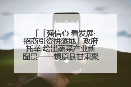 「强信心 看发展·招商引资拼落地」政府托举 绘出蔬菜产业新图景——镇原县甘肃聚广利现代设施蔬菜种植基地见闻