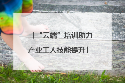 “云端”培训助力产业工人技能提升