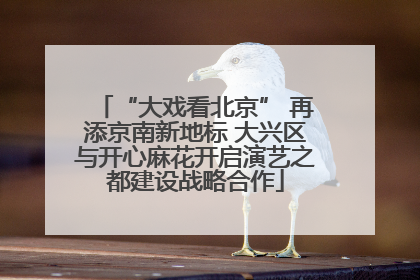 “大戏看北京” 再添京南新地标 大兴区与开心麻花开启演艺之都建设战略合作