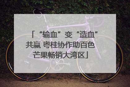 “输血”变“造血”共赢 粤桂协作助百色芒果畅销大湾区