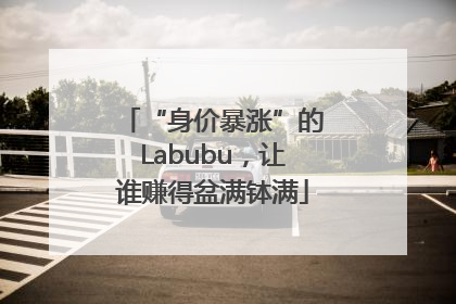 “身价暴涨”的Labubu，让谁赚得盆满钵满