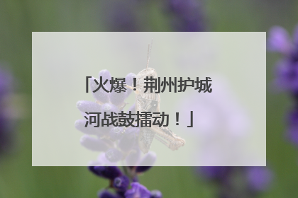 火爆！荆州护城河战鼓擂动！