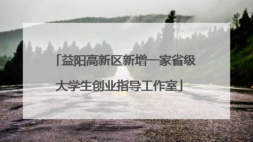 益阳高新区新增一家省级大学生创业指导工作室