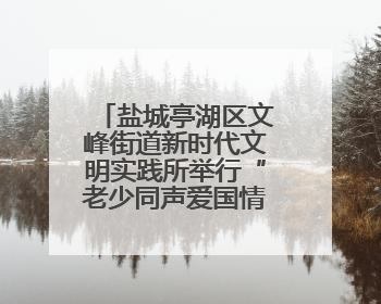 盐城亭湖区文峰街道新时代文明实践所举行“老少同声爱国情 同心奋进新征程”为主题的红色文化活动