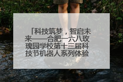 科技筑梦，智启未来——合肥一六八玫瑰园学校第十三届科技节机器人系列体验赛燃动校园