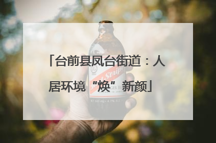 台前县凤台街道：人居环境“焕”新颜