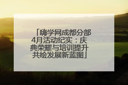 嗨学网成都分部4月活动纪实：庆典荣耀与培训提升共绘发展新蓝图