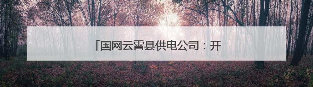国网云霄县供电公司：开展电力设施保护宣传活动