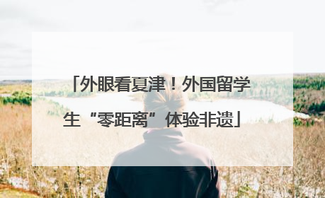 外眼看夏津！外国留学生“零距离”体验非遗