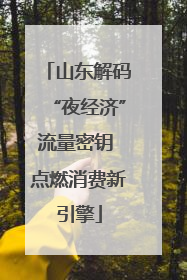 山东解码“夜经济”流量密钥 点燃消费新引擎