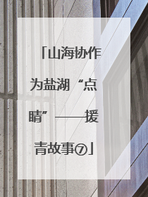 山海协作为盐湖“点睛”——援青故事⑦