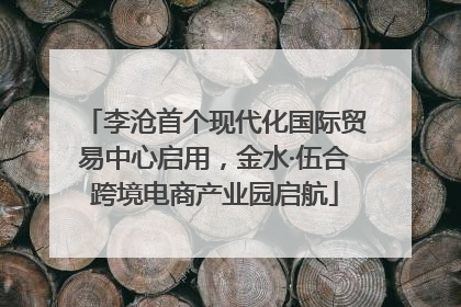 李沧首个现代化国际贸易中心启用，金水·伍合跨境电商产业园启航