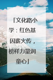 文化路小学：红色基因薪火传，榜样力量润童心