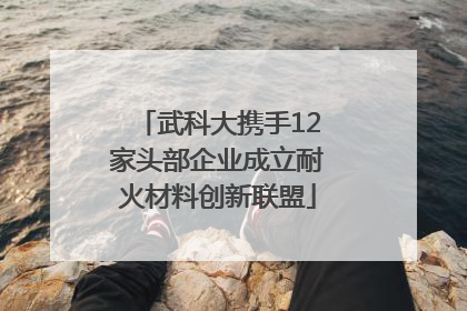 武科大携手12家头部企业成立耐火材料创新联盟