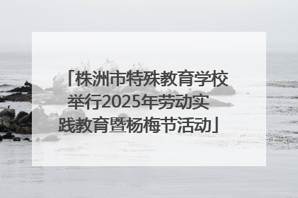 株洲市特殊教育学校举行2025年劳动实践教育暨杨梅节活动