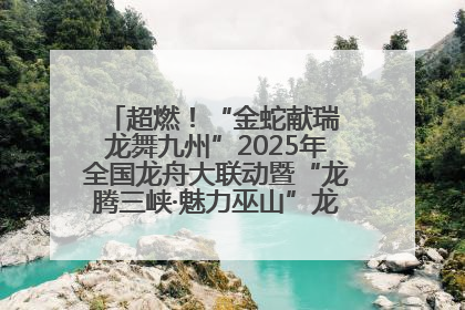 超燃！“金蛇献瑞 龙舞九州”2025年全国龙舟大联动暨“龙腾三峡·魅力巫山”龙舟邀请赛圆满落幕！