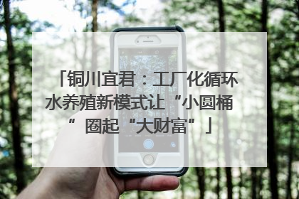 铜川宜君：工厂化循环水养殖新模式让“小圆桶”圈起“大财富”