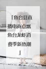 鱼台县直播电商点燃鱼台龙虾消费季新热潮