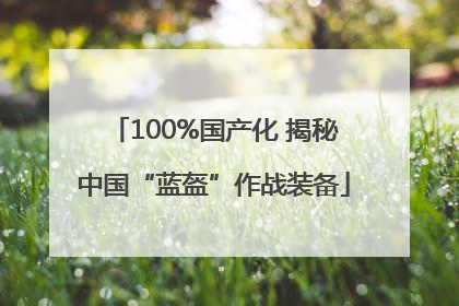 100%国产化 揭秘中国“蓝盔”作战装备