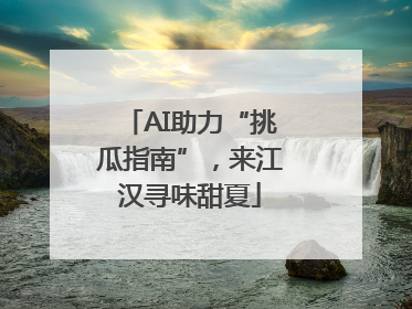AI助力“挑瓜指南”，来江汉寻味甜夏